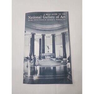 A Brief Guide to the: National Gallery of Art - Washington DC - 1975 brochure